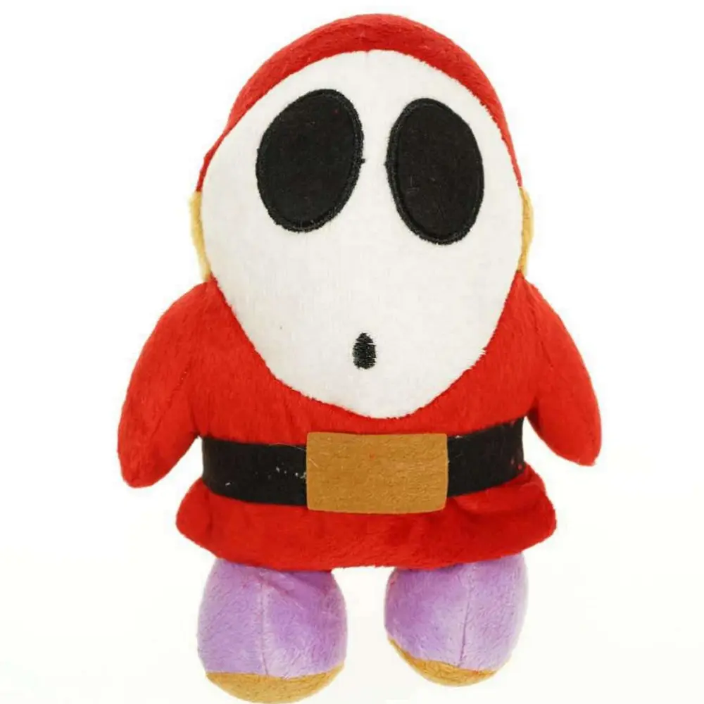 Stuffed Toy, Soft Cuddly Cartoon Mask Man Doll with Suction Cup Birthday Gift