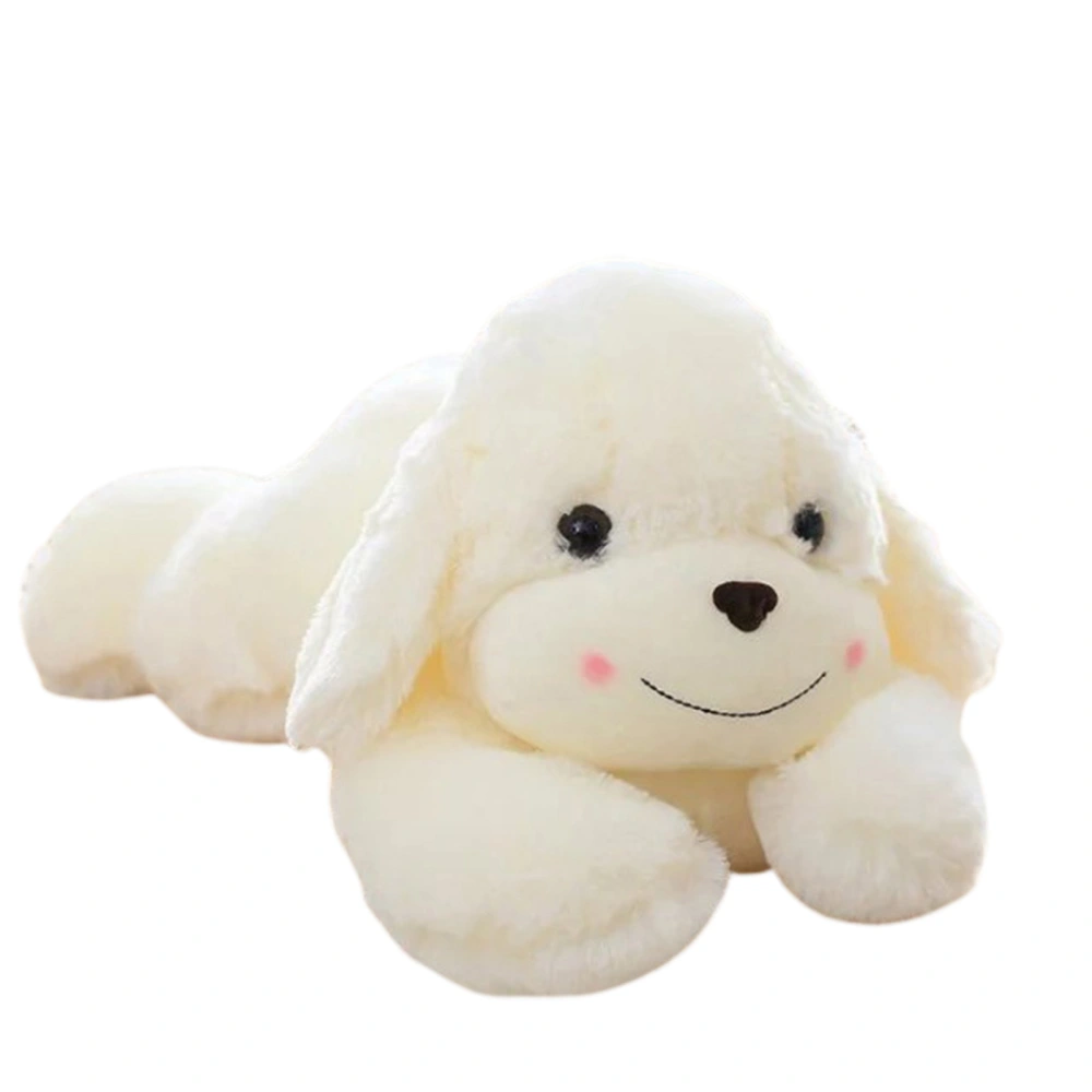 Cartoon Smiling Dog Shape Plush Toy, Stuffed Animal Doll Throw Pillow