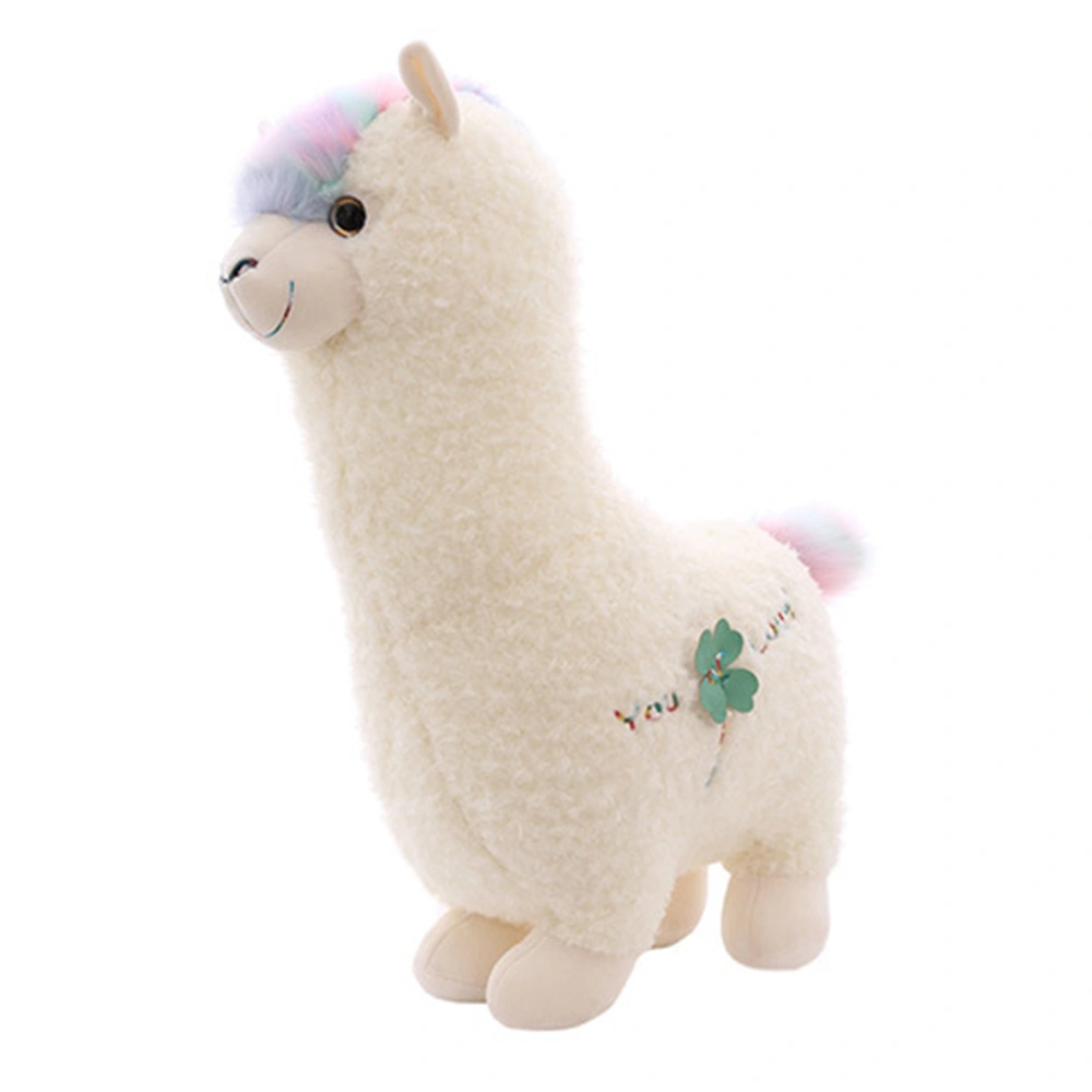 Plush Toys, Cartoon Alpaca Shaped Doll Stuffed Toys Throw Pillow