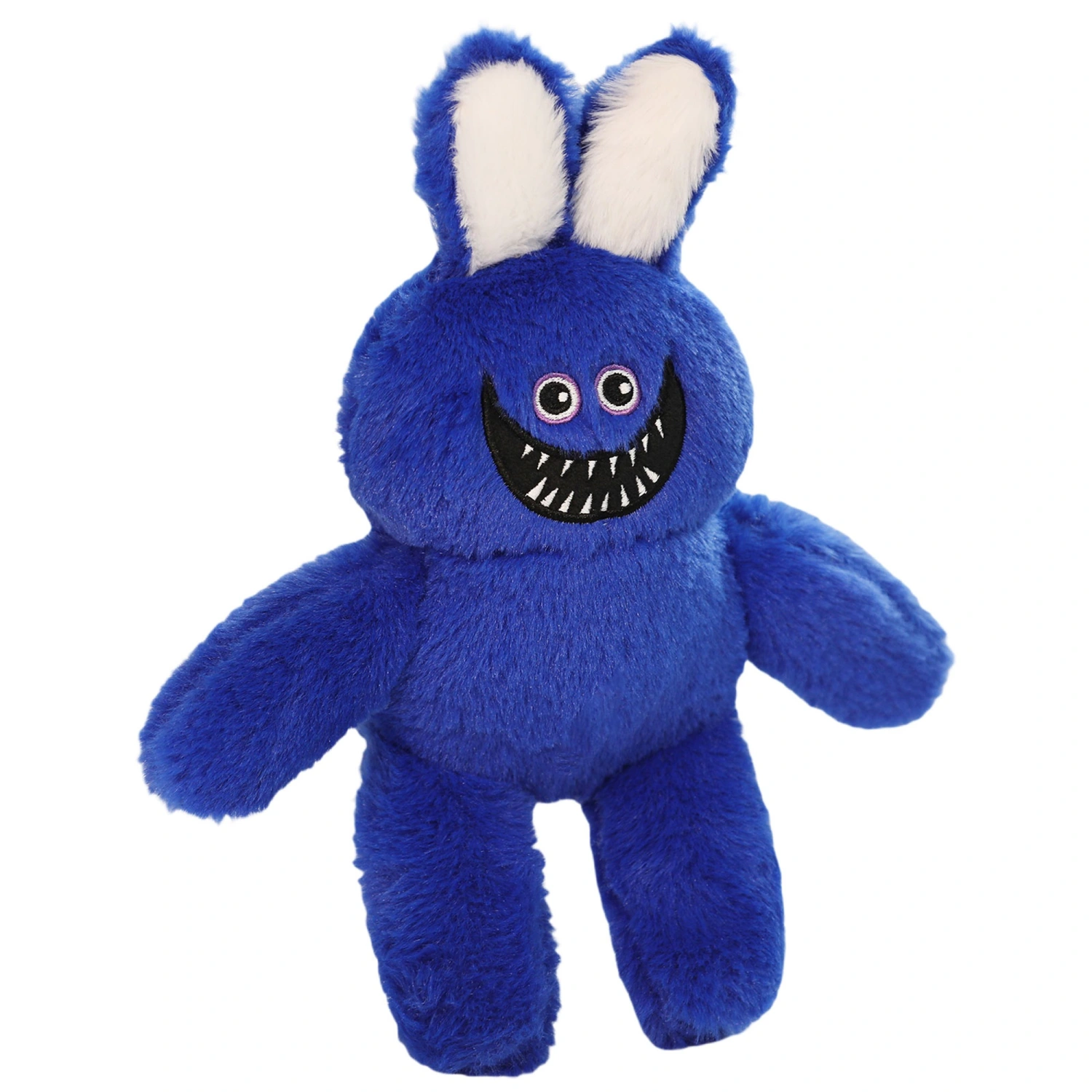 Halloween Stuffed Toy, Rabbit Shaped Plush Doll with Scary Smile