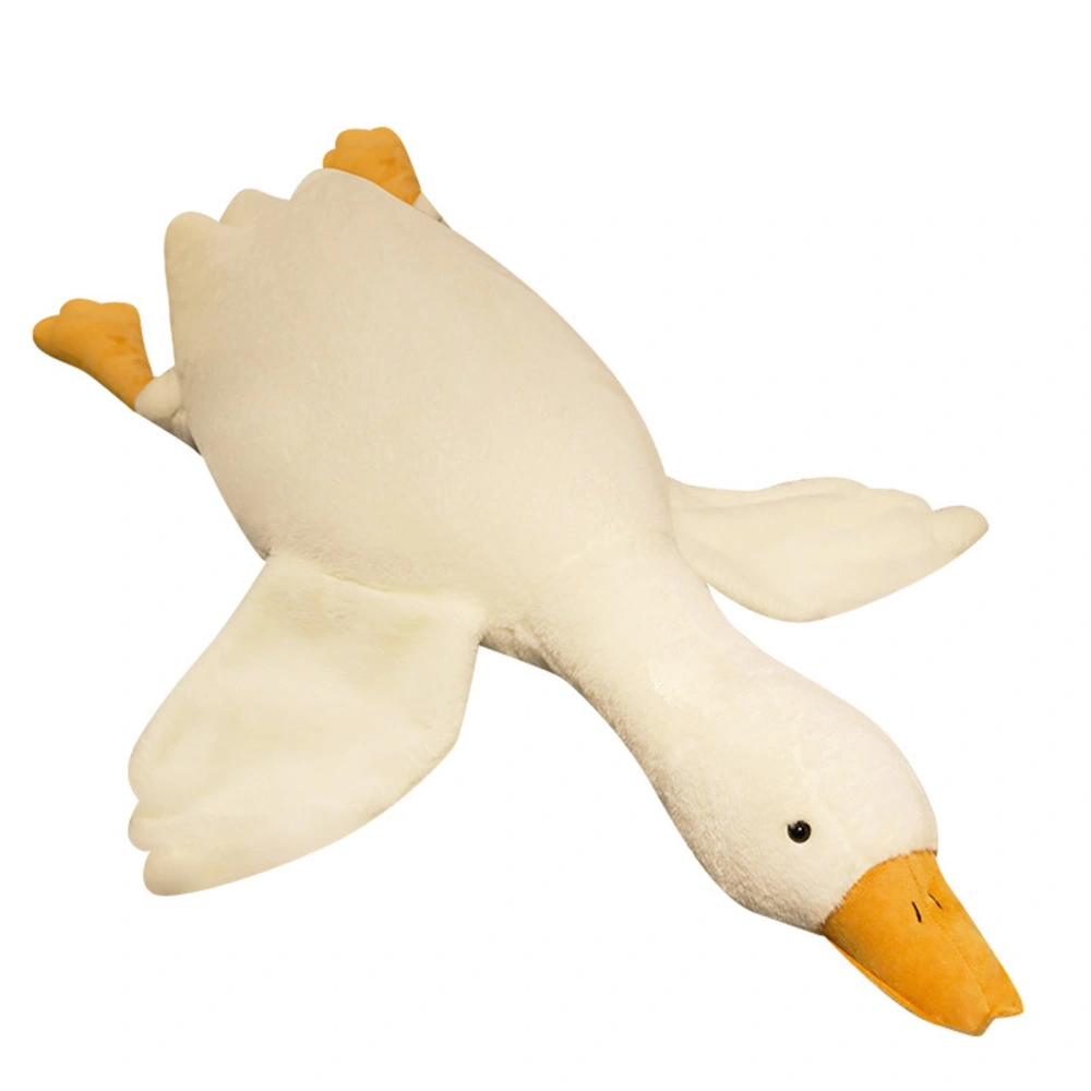 Cartoon White Goose Plush Dolls Large Size Stuffed Animal Pillow Gifts