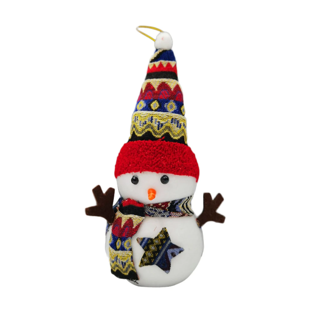 Christmas Snowman Doll Ethnic/Nordic Style Christmas Tree Decoration