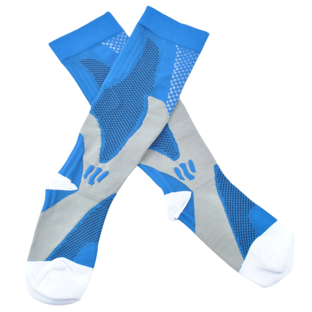 Quick Drying Anti-Slip Patchwork Long Stockings for Fitness Cycling