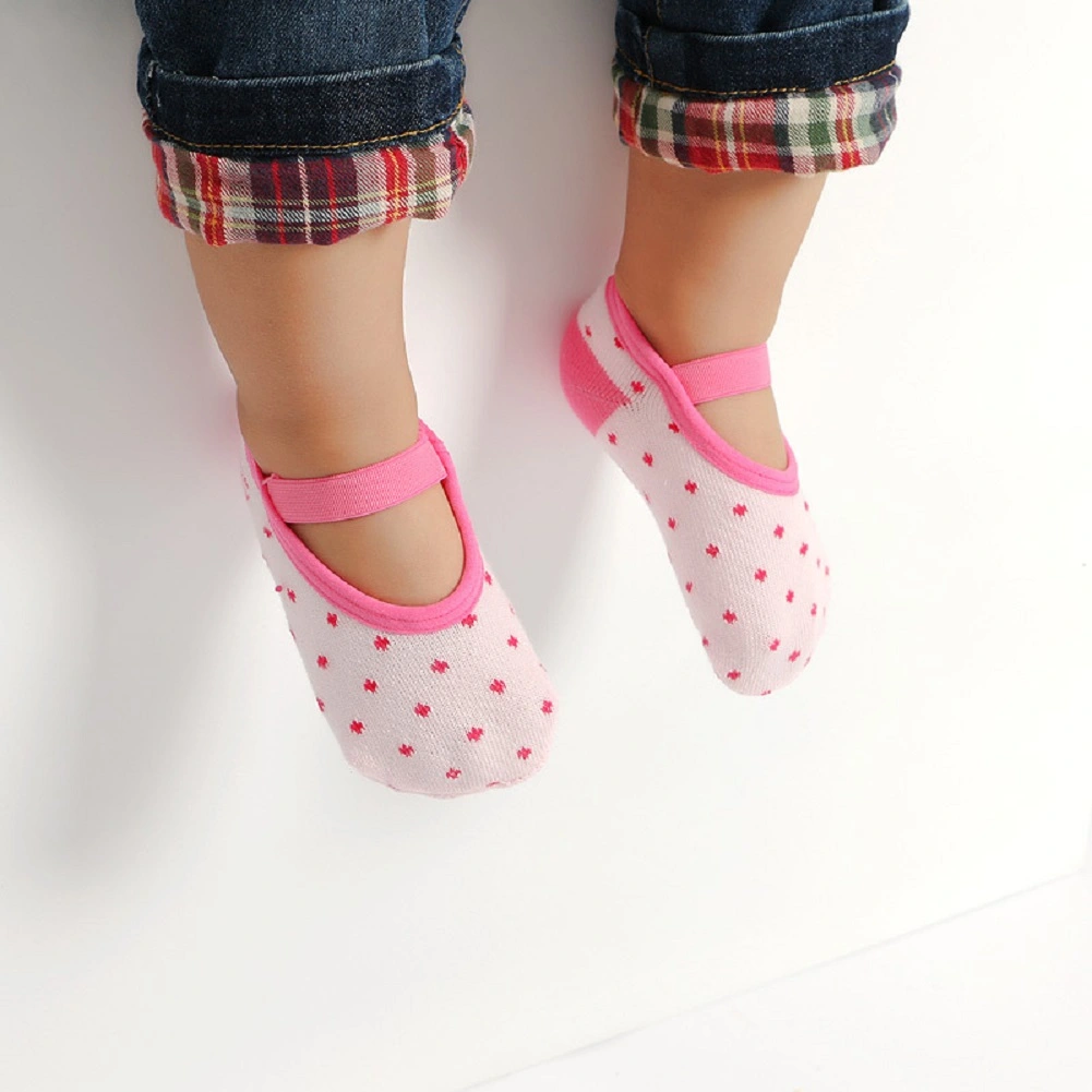 Cute Kids Anti-slip Socks, Casual Floor Socks, Rubber Grips Slipper Socks
