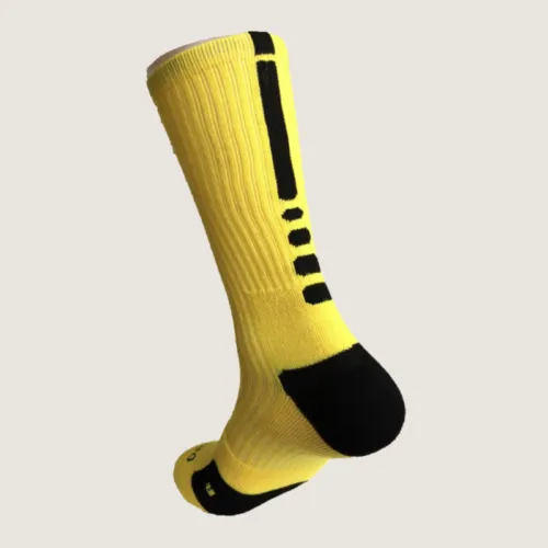 Men Sport Football Long Socks Fashion Print Calf Length Soccer Socks