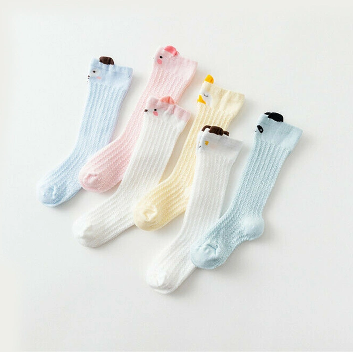 Baby Over Knee Stockings, Cartoon Cute Animals Patterns  Tube Ruffled Soft Socks