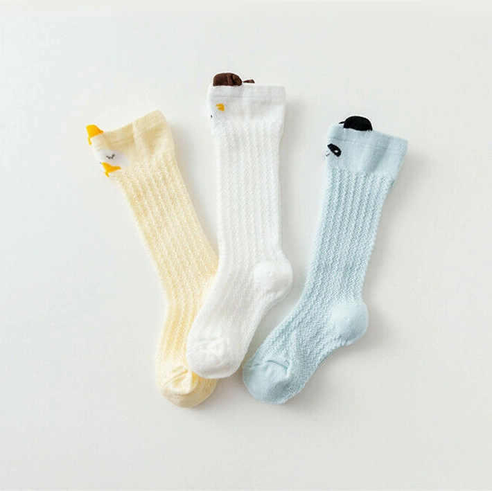Baby Over Knee Stockings, Cartoon Cute Animals Patterns  Tube Ruffled Soft Socks