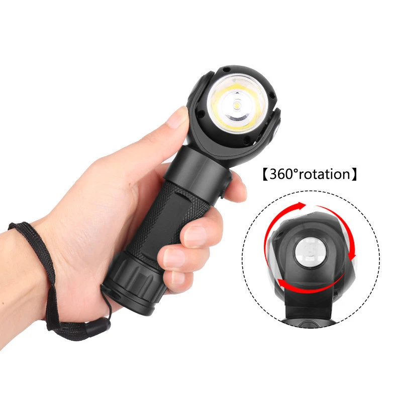 Head  Free Rotation With Magnet Work Light