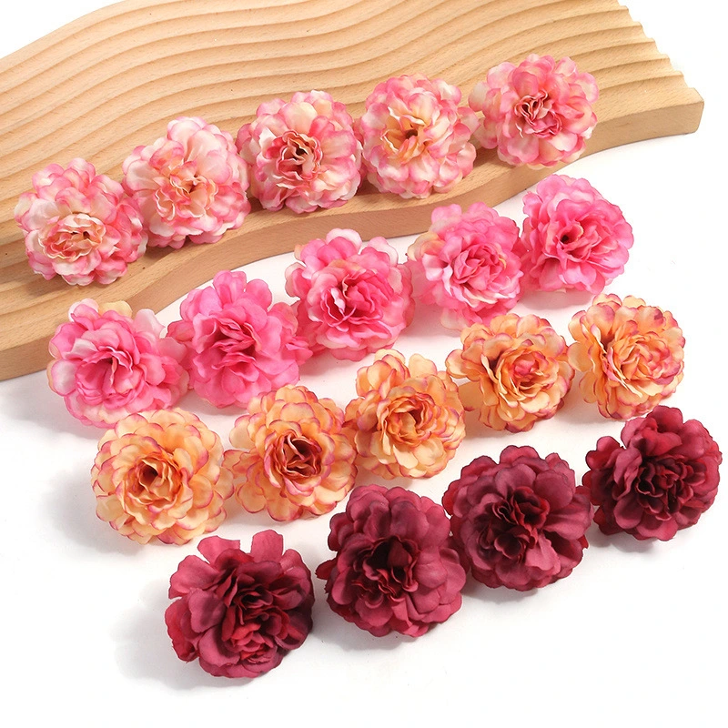 New Flower Head Multi-layer Artificial Flower Fake Flower Hydrangea Decoration Wedding Wedding Simulation Flower Cross-border Hot Selling