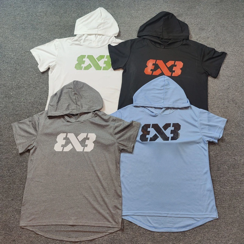 Basketball Sport Short Sleeve T-shirt Warm-up