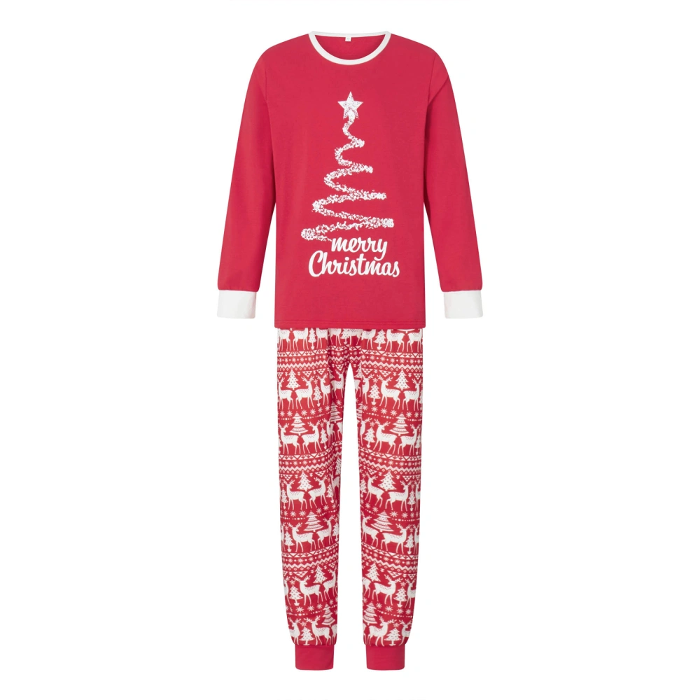 Family Matching Christmas Pajamas, Baby Romper/Tops + Pants Set