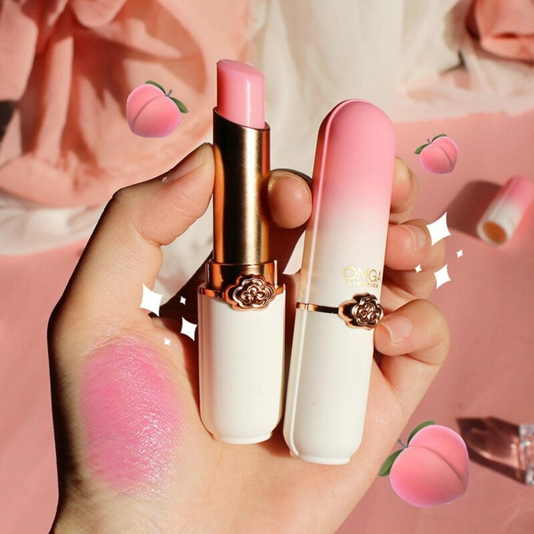 Vitality Color Lip Balm Change Lipstick Peach Girl Moisturizing Long Lasting Lip Gloss Makeup Lip Care Repair Korean Cosmetics