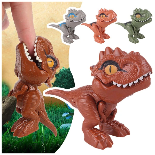 Finger Dinosaur Egg Toy Creative Tricky Tyrannosaurus Model Dinosaur Toy Interactive Biting Hand Dinosaur Children's Gifts