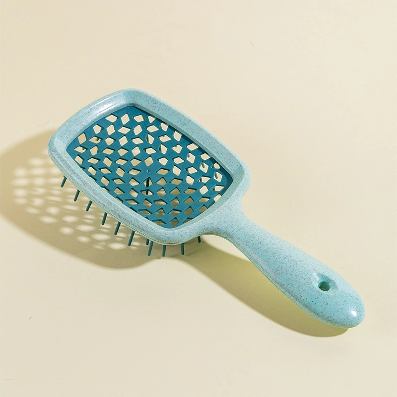 Wheat Straw Hollow Massage Comb