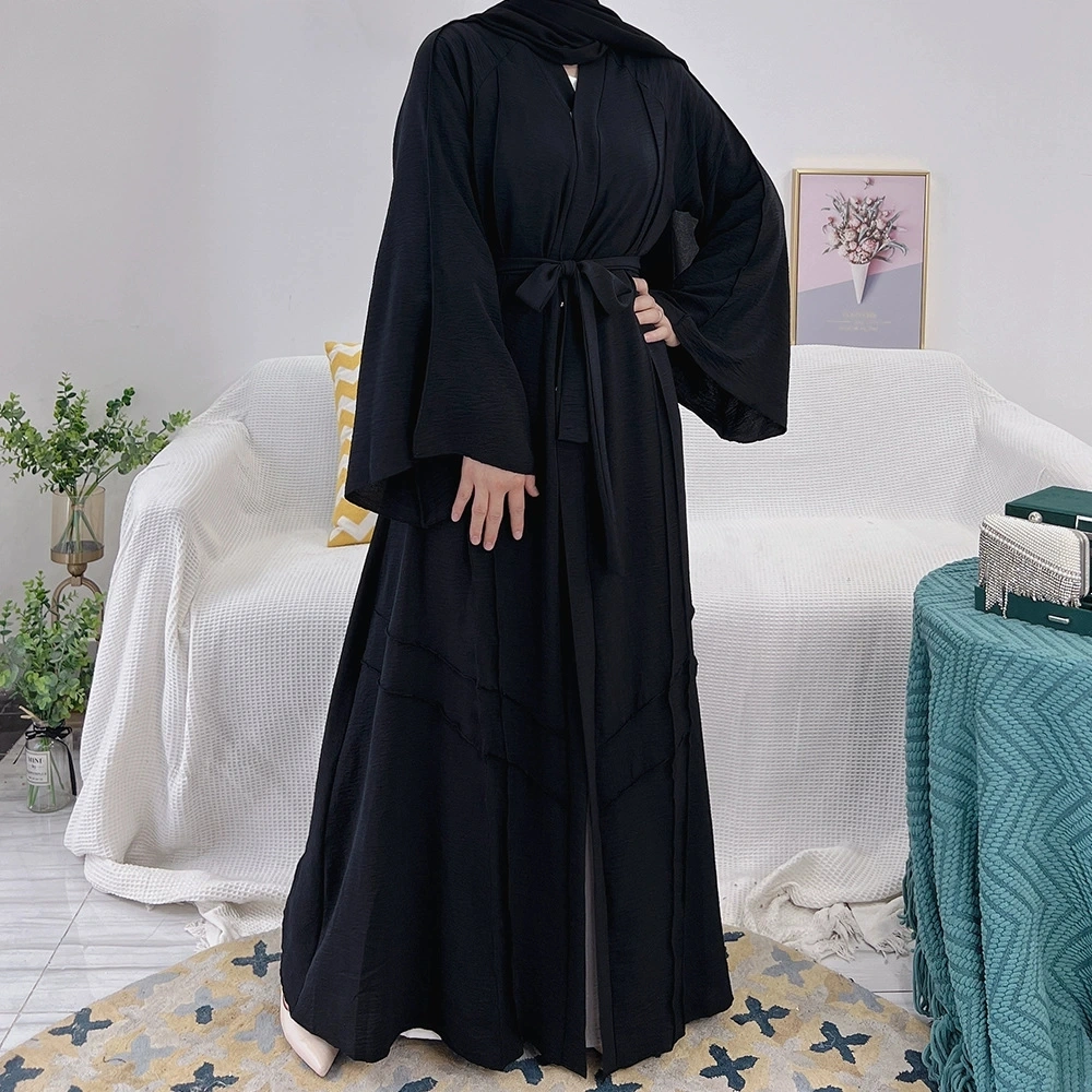 Ethnic Women's Long Cardigan Tie Dress