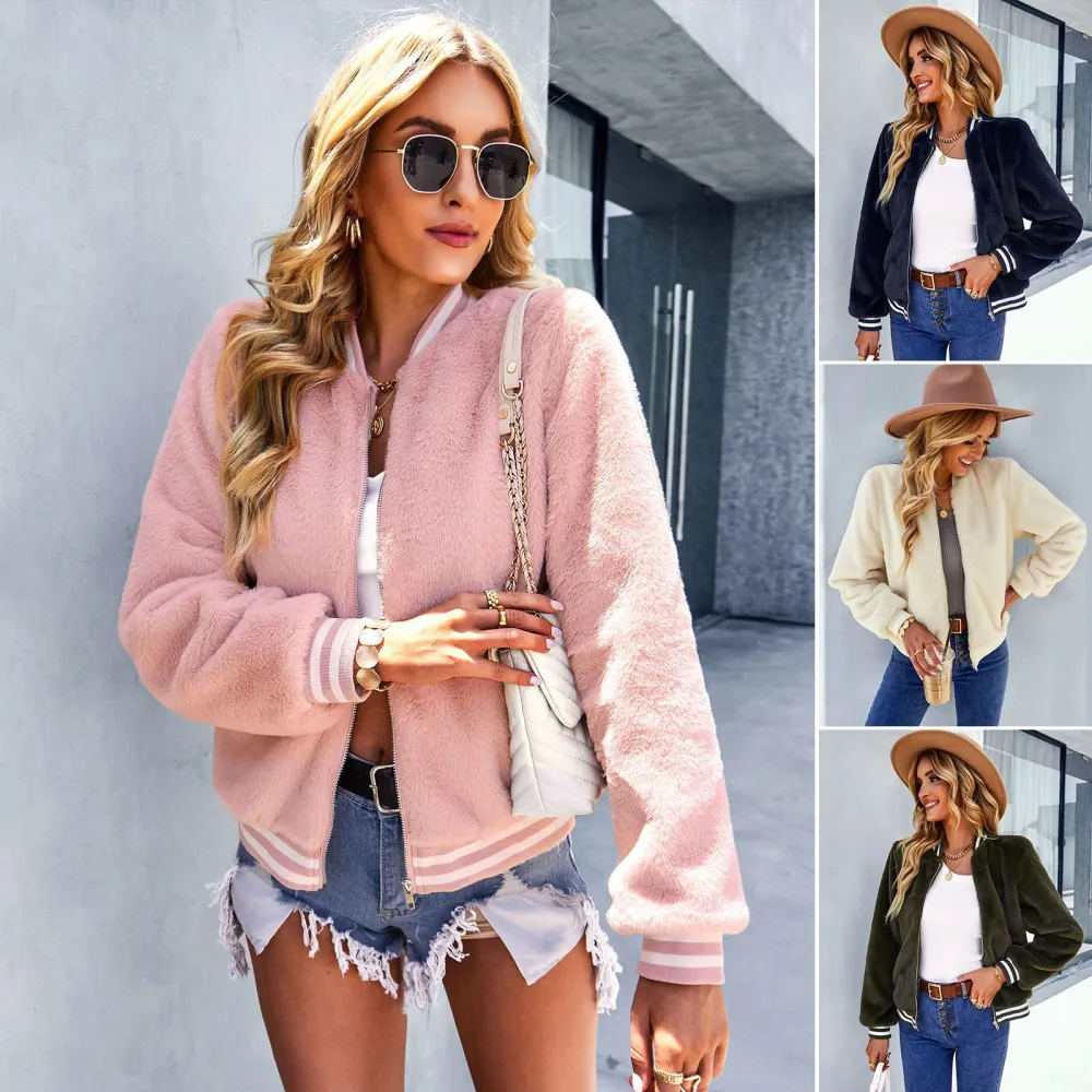 Women's Fashion Temperament Warm Coat Top