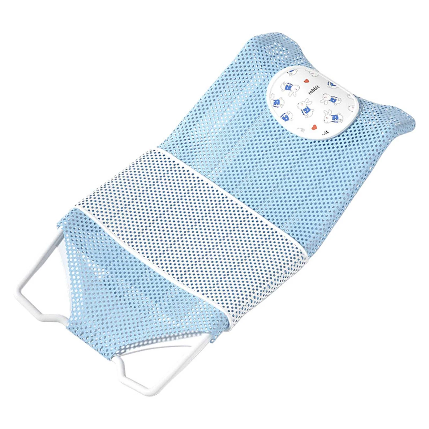 Baby Bath Support Anti Slip Newborn Bath Net Shower Tub Seat Rack