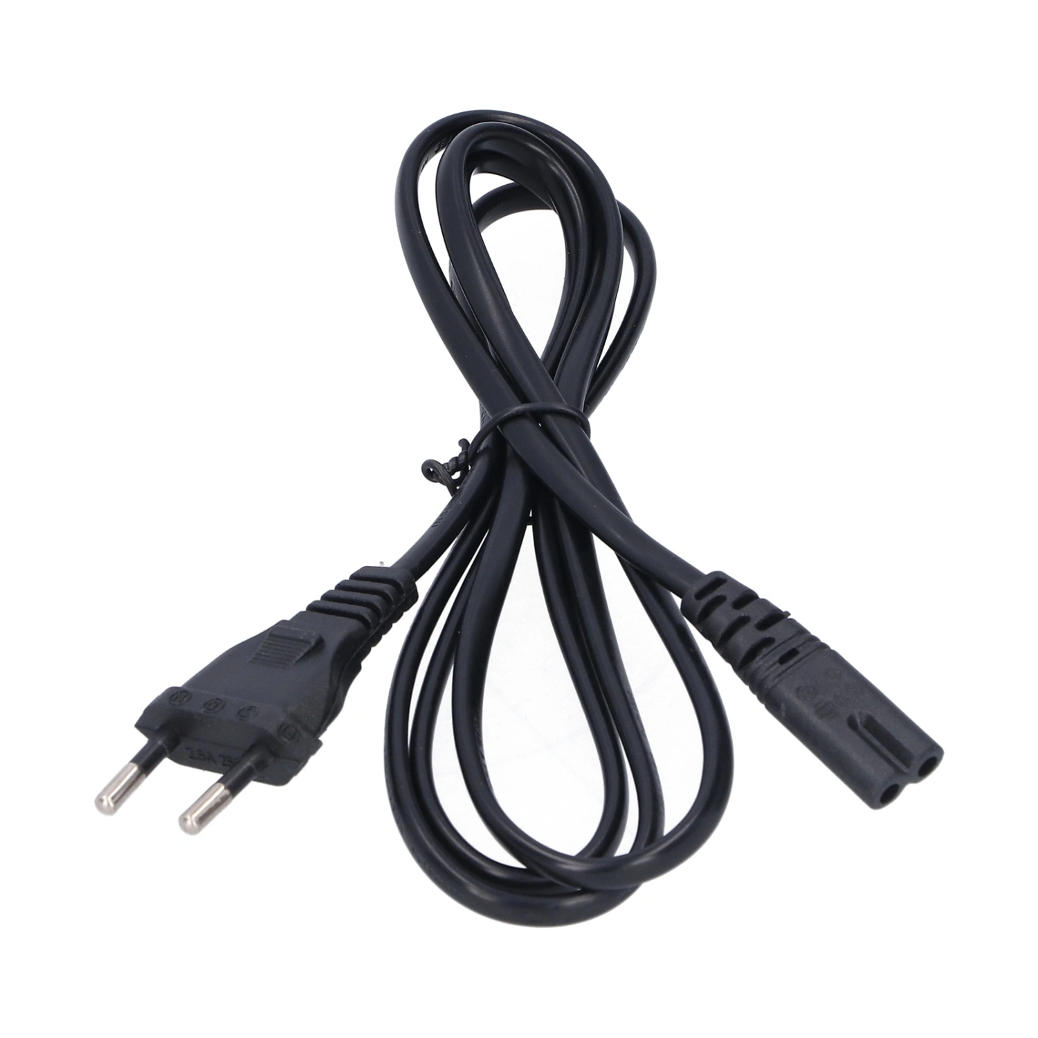 1m Lamp Power Line Power Adapter Cord Appliance Power Cable for Digital Cameras EU Plug 250V 2.5A