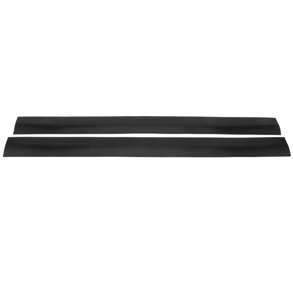 2pcs Stove Counter Gap Cover HeatResistant Anti Oil Oven Gap Filler Sealing Strip(Black 21in)