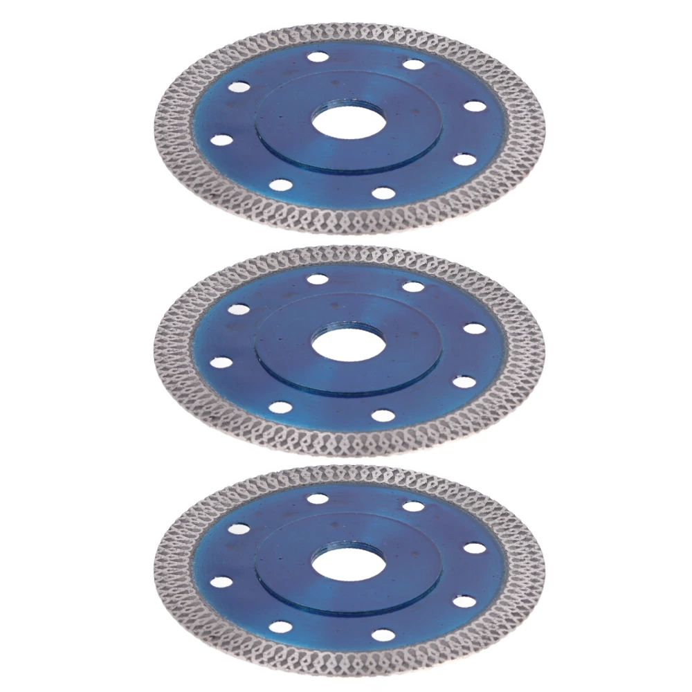 3Pcs Diamond Saw Blades Tile Ceramic Porcelain Marble Cutting Disc Tool 105x10x20mm