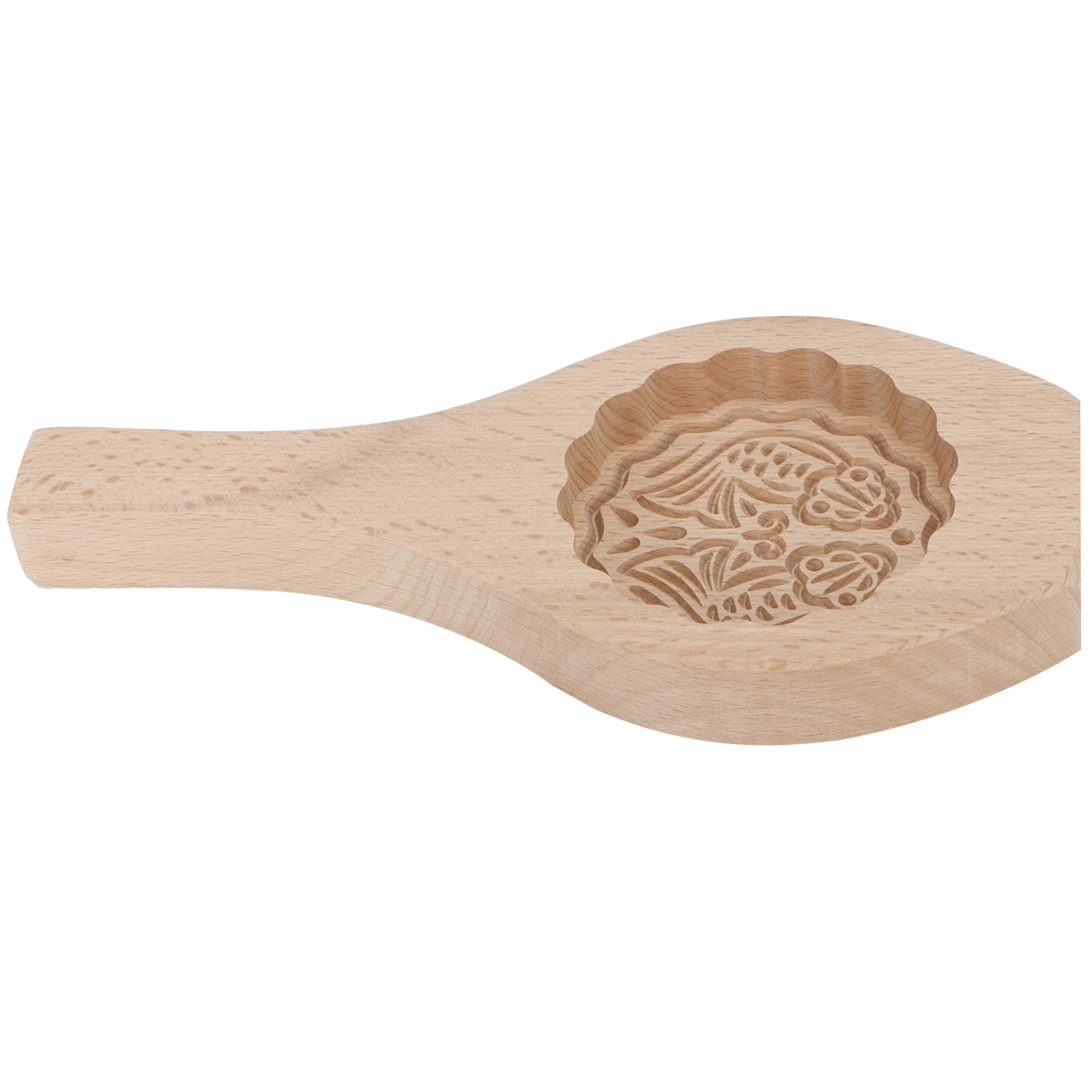 Wood Mooncake Mold DIY Cookies Fondant Cake Baking Mold Kitchen Decoration ToolsMoon Fish