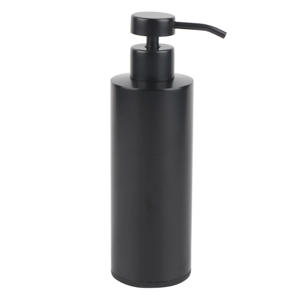 Black Kitchen Soap Dispenser Stainless Steel Bathroom Manual Press Soap Container Household Supplies