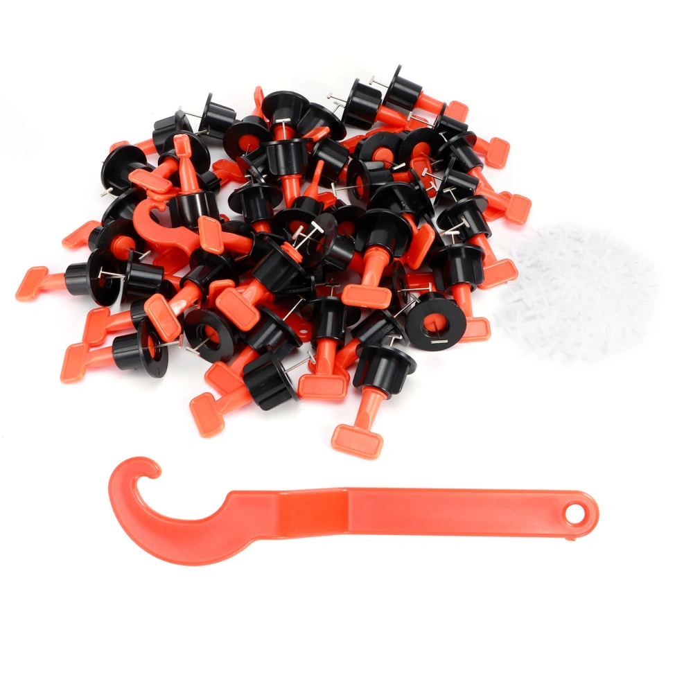 Tile Leveler Spacers Reusable Tile Leveling System Kit Installation Tool for Construction