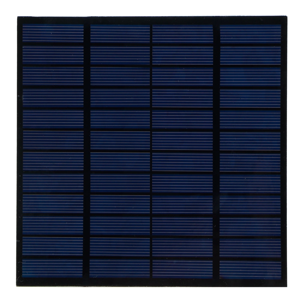 3W 12V Polycrystalline Silicon Solar Panel Module for Battery Charger DIY Science Project