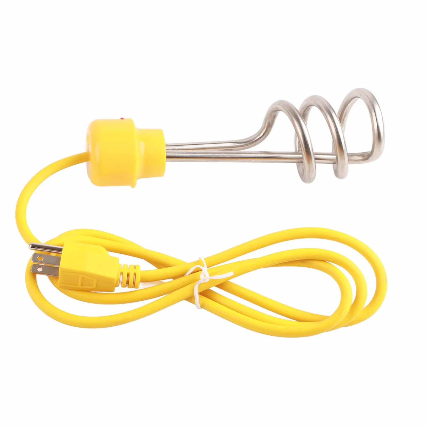 1500W Stainless Steel Electric Immersion Heater Boiler for Home Office Travel Use 1.5mUS Plug 110‑125V