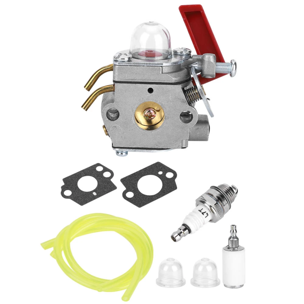 Garden Lawn Mover Trimmer Carburetor Kit for Homelite UT&#8209;33600A 26cc EHCPS 0264AT 0264OF