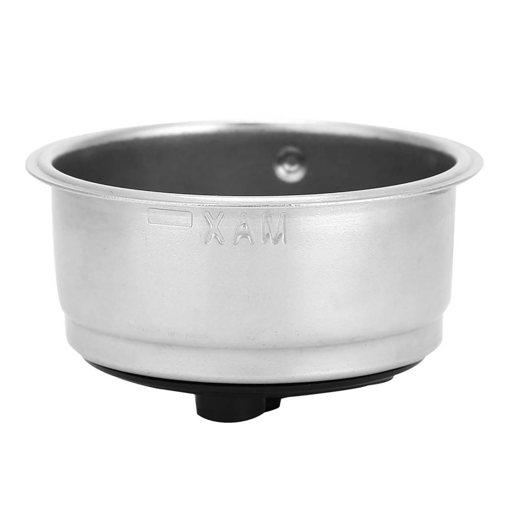 Detachable Stainless Steel Coffee Filter Basket Strainer Coffee Machine Accessories for Home OfficeDouble Cup