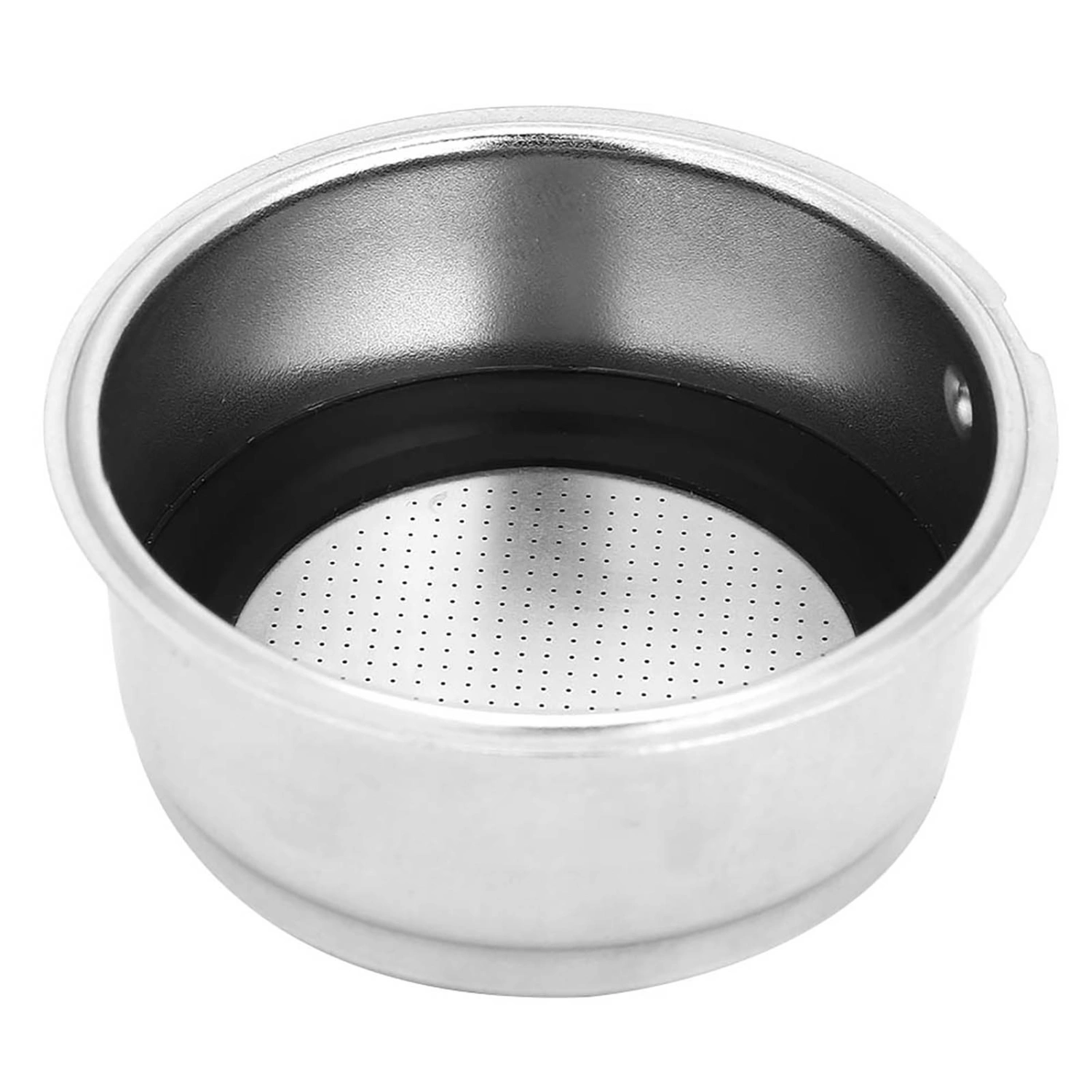 Detachable Stainless Steel Coffee Filter Basket Strainer Coffee Machine Accessories for Home OfficeDouble Cup
