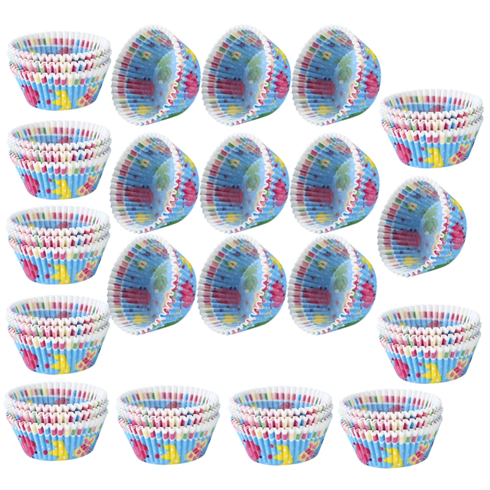 1000Pcs Disposable OilProof Paper Cake Cup Muffin Cupcake Liners Bakeware Kitchen Baking Tools