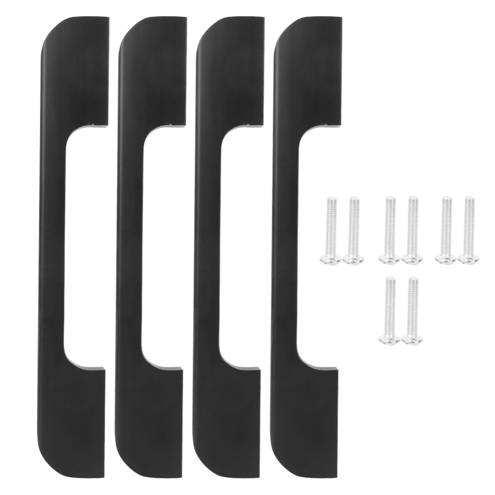 4pcs Simple Modern Door Pull Drawer Handle for Kitchen Bathroom Cabinets Cupboard Furniture Hardware