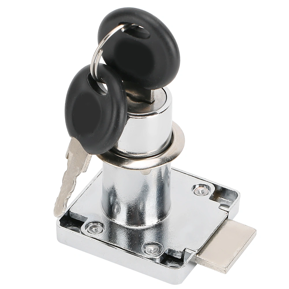 3Pcs/Set Desk Drawer Lock with Keys Office Cabinet Wardrobe Door Lock Hardware Accessory