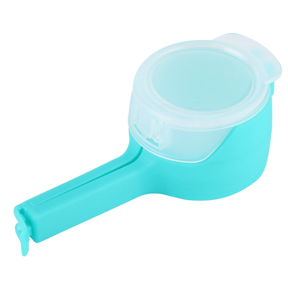 Household Portable Food Storage Bag Clip Travel Snack Sealing Clip Kitchen Tools AccessoryBlue
