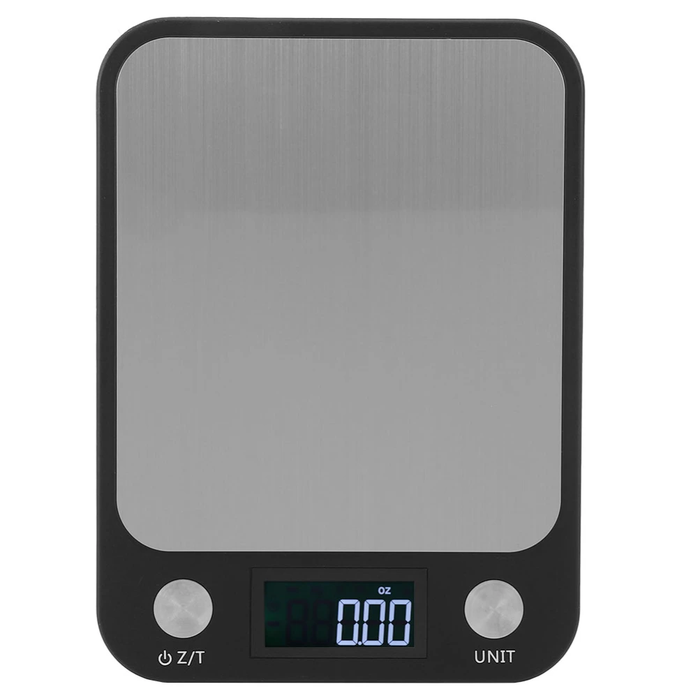 Stainless Steel Portable Mini Kitchen Electronic Digital Scale Balance Baking AccessoryBlack 10kg/1g