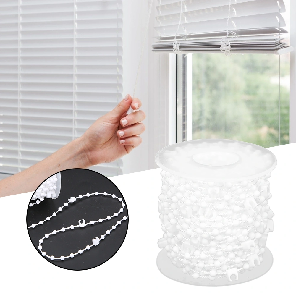 10M Vertical Blind Bead Chain Roller Shade Link Chain DIY Home Decoration Curtain Accessories Spares10M