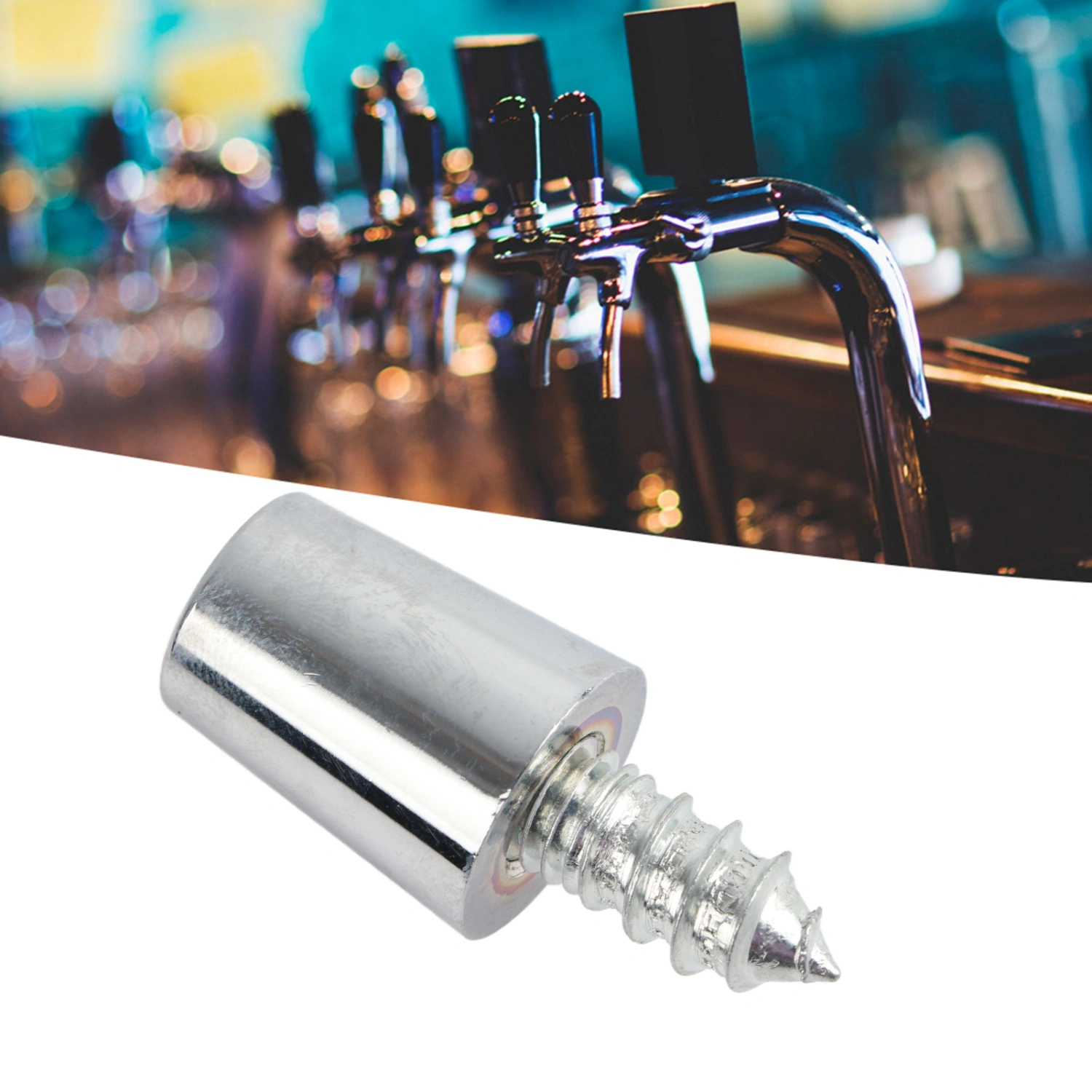 Copper Beer Tap Handle Standard Ferrule Bolt Set Home Brewing Accessory
