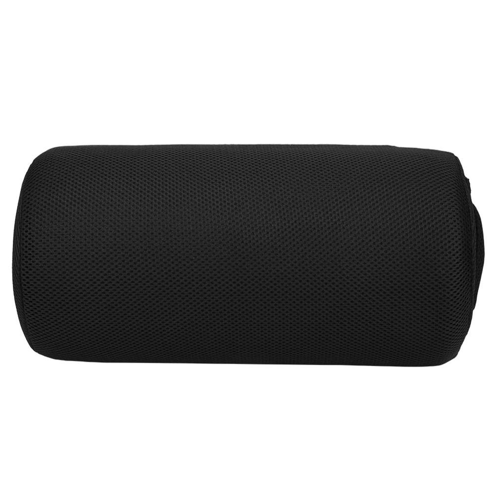 Office Non&#8209;Slip Foot Rest Pillow Pain Relief Relaxing Massage Cushion Pad for Home Traveling(Black )