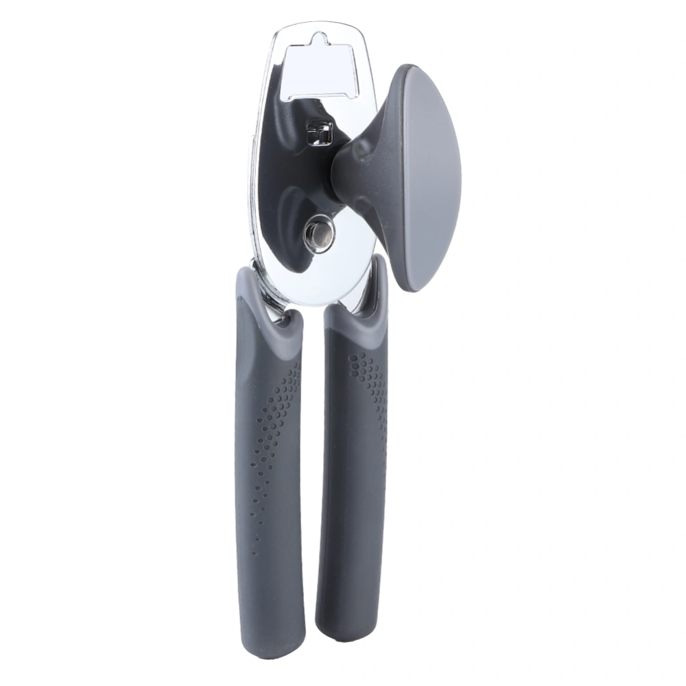 Stainless Steel Cans Opener Multi Function Hand Held AntiSlip Opener for Jar Kitchen Tool