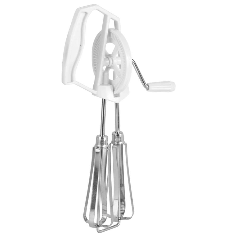 Stainless Steel Handheld Manual Egg Blender Mixer Beater Home Kitchen Cooking Tool