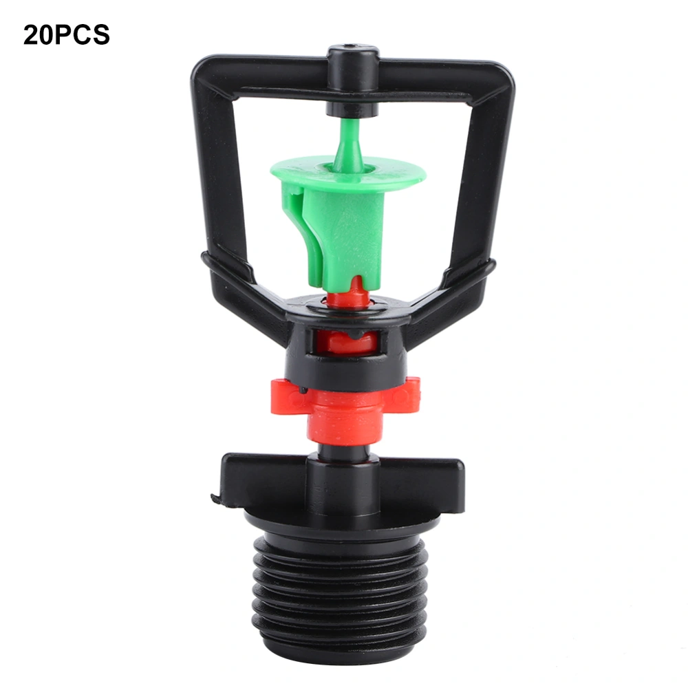 20Pcs G1/2 Micro Garden Watering Spray Head Misting Nozzle for Sprinkler Irrigation System