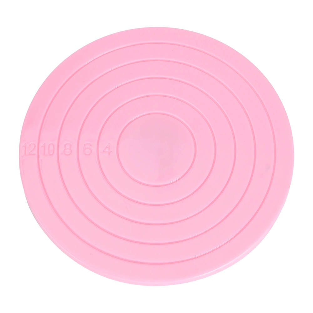 2Pcs Mini 360 Degree Rotating Cake Base Stand Decorating Turntable Kitchen Baking Tool