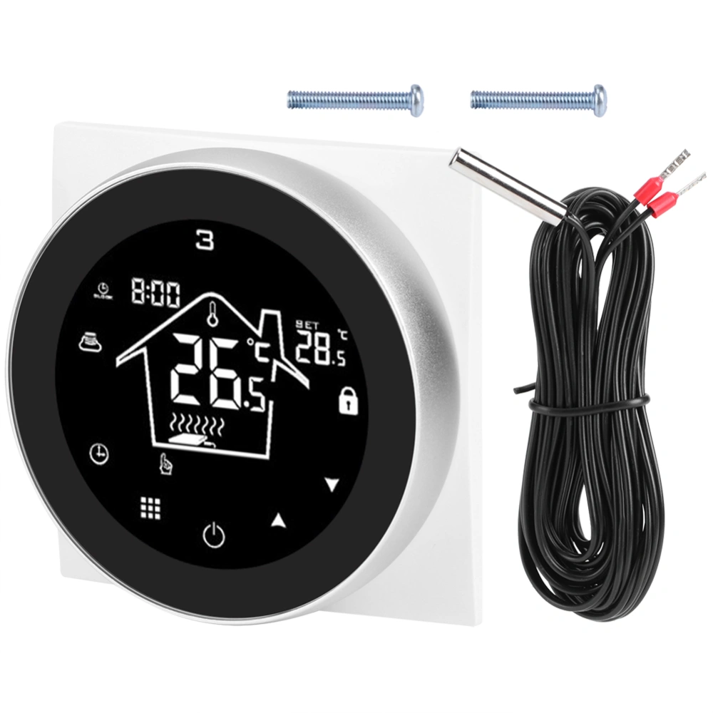 Wall-Mounted Electric Intelligent Temperature Controller Floor Heating Thermostat AC90-240V