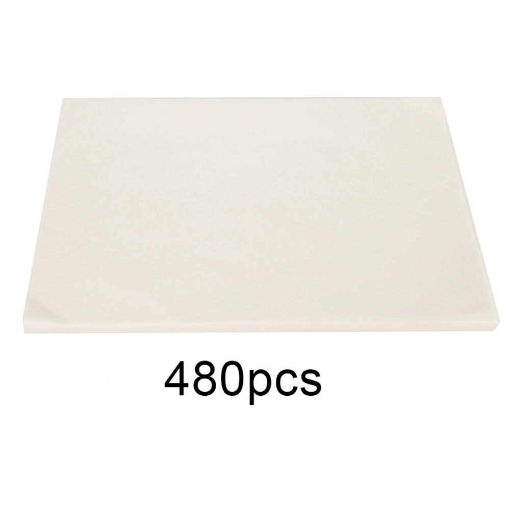 480pcs Food Grade Baking Sheets Oil Absorption Paper Cake Bread Pastry Paper Mat Pad for Party Kitchen BBQ