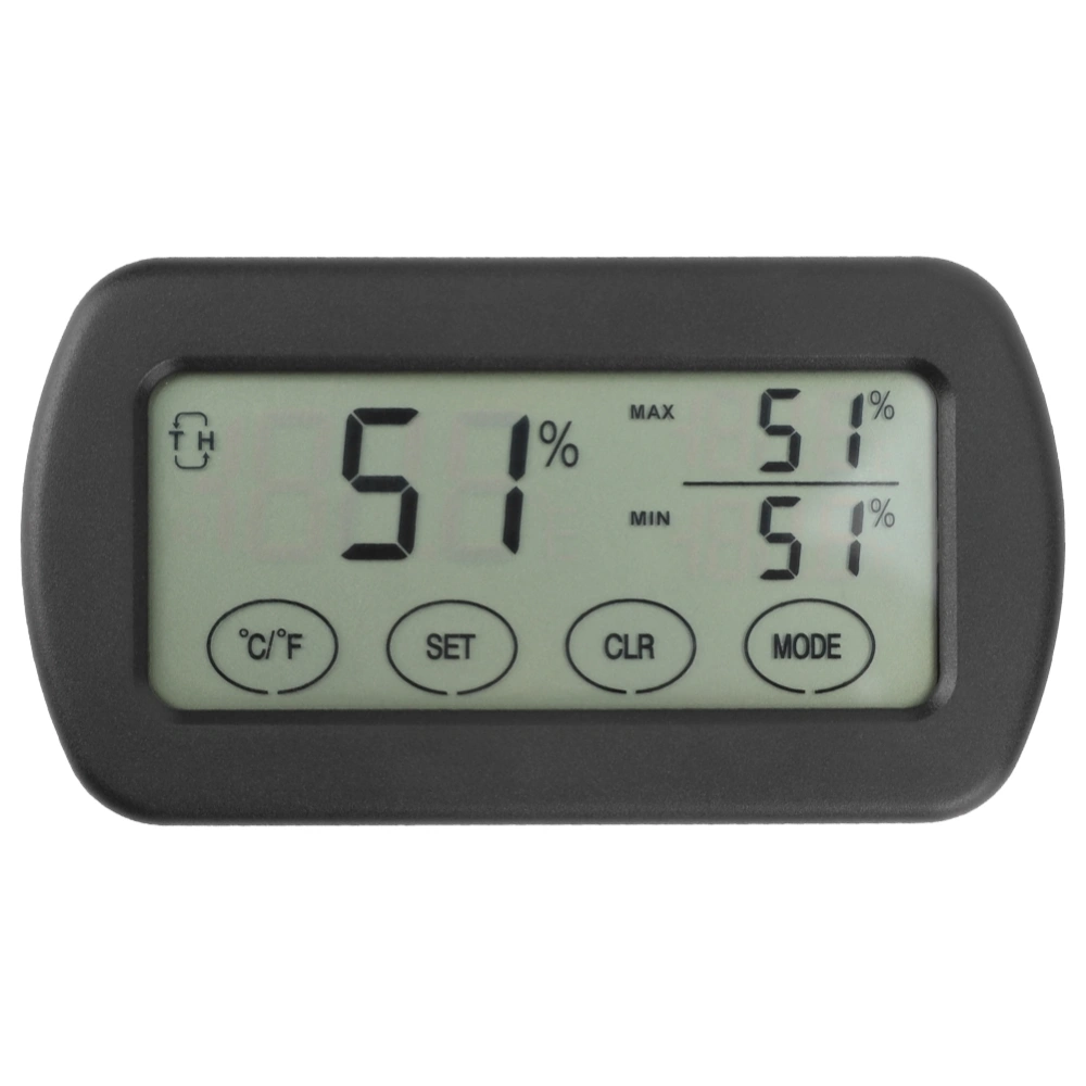 LCD Touch Hygrothermograph Thermometer Hygrometer Electronic Indoor Temperature Humidity Meter Thermometer Detector