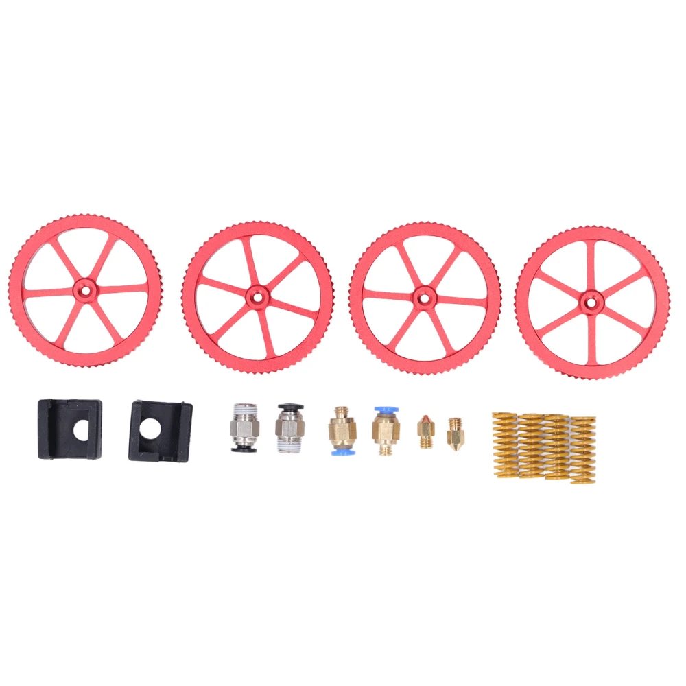 Hand Twist Nuts Leveling Wheel Hot Bed Die Springs MK8 Nozzles Set 3D Printer Accessories