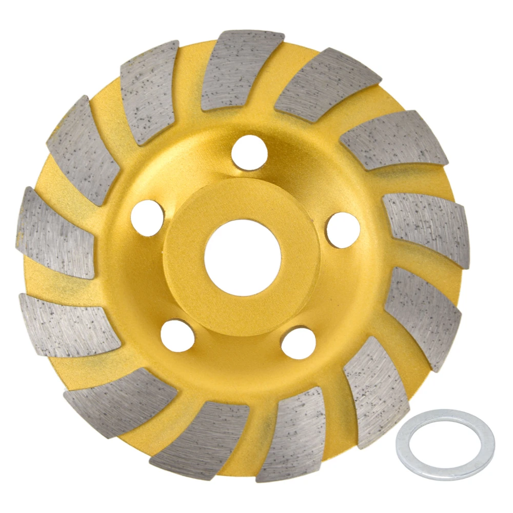 Concrete Grinding Wheel Turbo Diamond Segments Cup Disc Fast Cutting for Masonry Grinder125mm