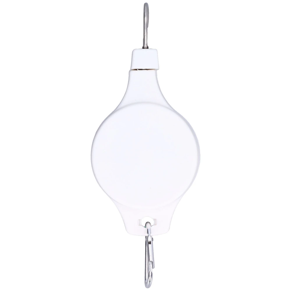 Retractable Plant Hanger ABS Nylon Stainless Steel Adjustable Hanging Flower Basket for Bird Cages